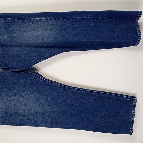 Levi's 501 Button Fly Straight Leg Blue Jeans Men's Size W41 L 29 - Picture 7 of 16